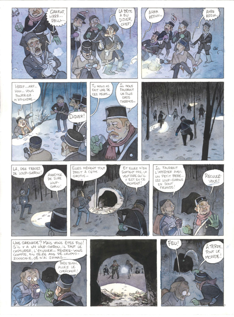 Œuvre Originale "Planche 5" - B-gnet - BD Planche Originale - PandorArt